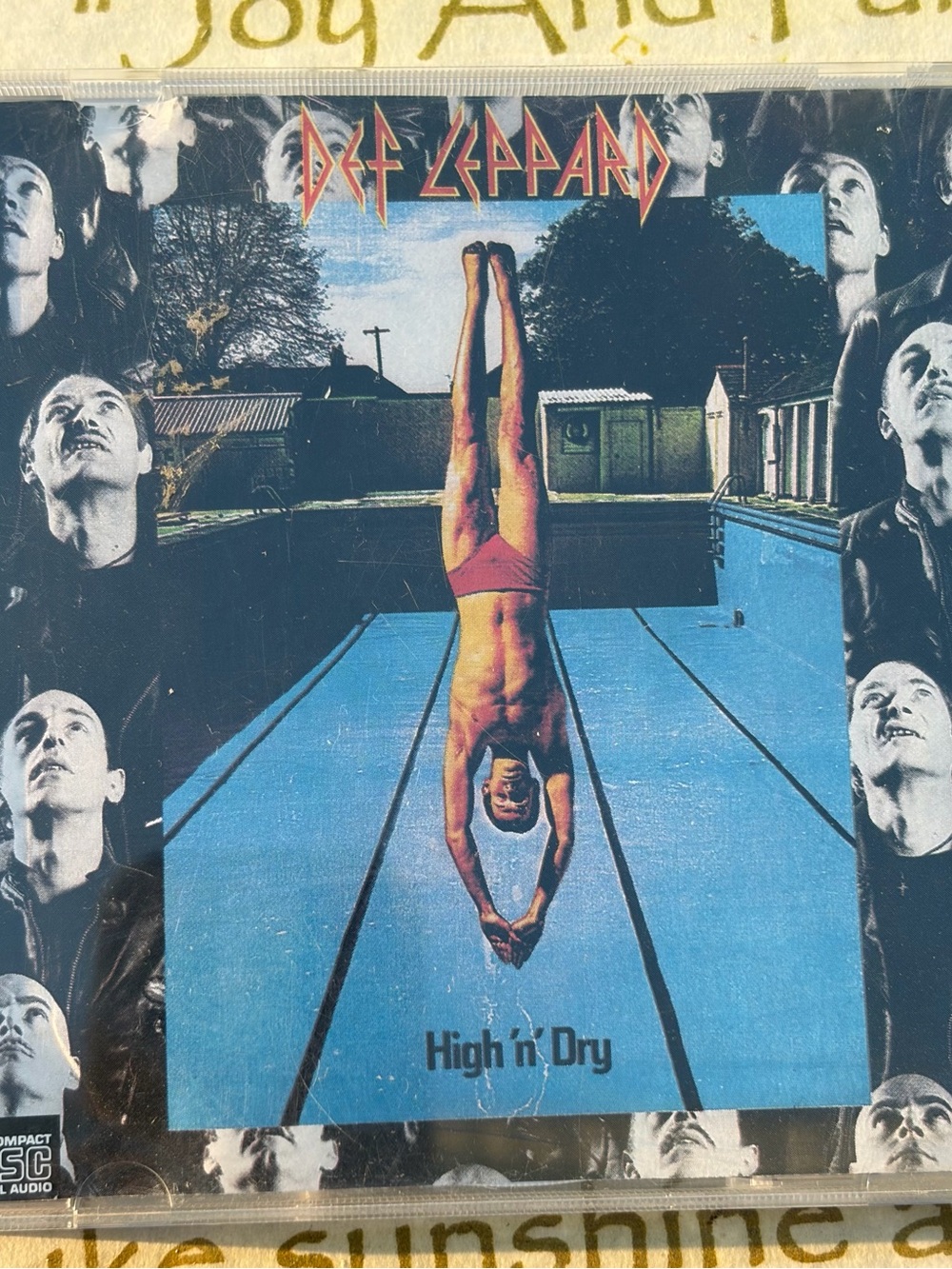 Vintage Def Leppard High ’N’ Dry CD 💿🤘